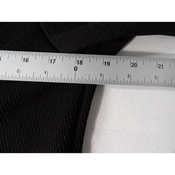 Ripe Maternity Top Shirt Large Black V Neck Peplum Dressy Career Office - Picture 8 of 12